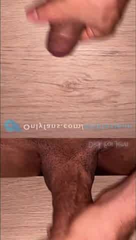 POV Jerking My Jock At Night After Work