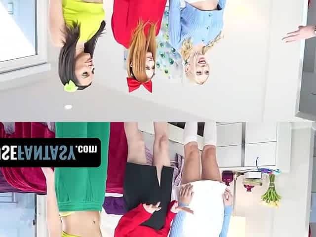 Hime Marie, Freeuse Fantasy And Scarlet Skies - Stepsisters Shoot Sextape