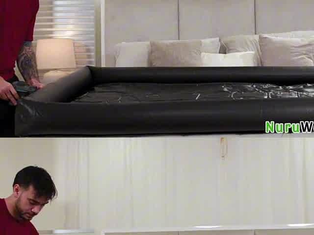 Ameena Green, Nade Wicked: Hawt teen ebony masseuse prepare her client for a valuable juicy nuru experience