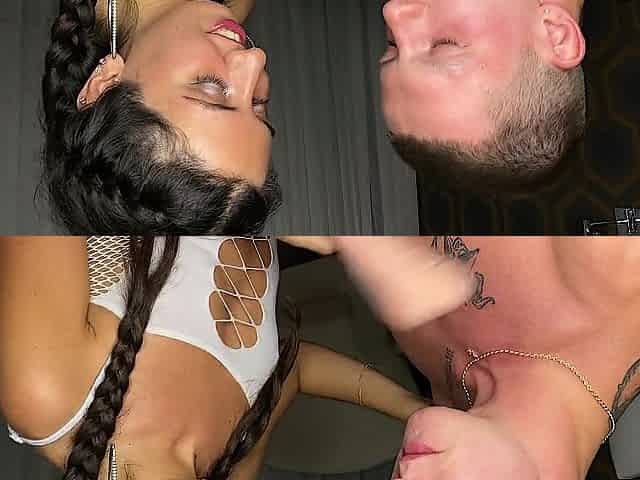 Gorgeous stepsister screwed her in the booty with a vibrator - 1.161
