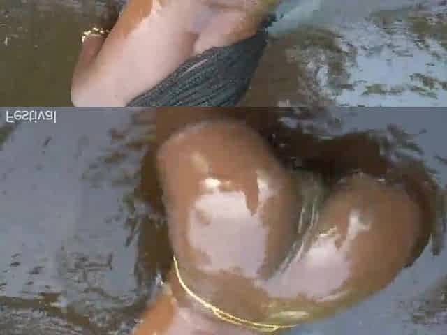 Slender Afro angel walking undressed in the centre of my village looking for some cock