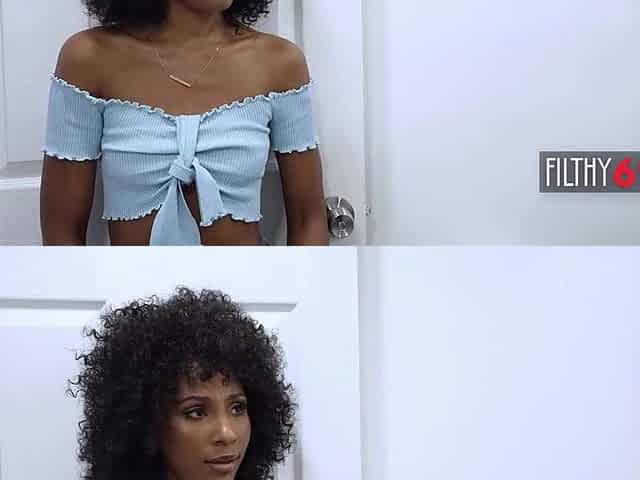 Ebony stepdaughter rides on stepdad's BBC - Olivia Jay