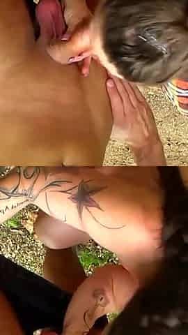Used Panty Fetish Before Rough Sex