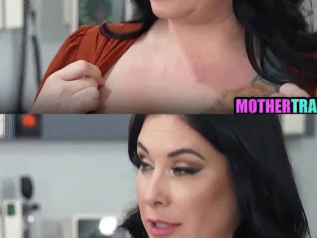 Step mommy & step son hospital foursome screw