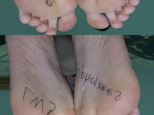 Anna's Beautiful Feet Close-up and JOI