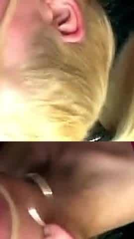 Cum Dripping Gangbang Slut Licks Ass and Swallows Loads