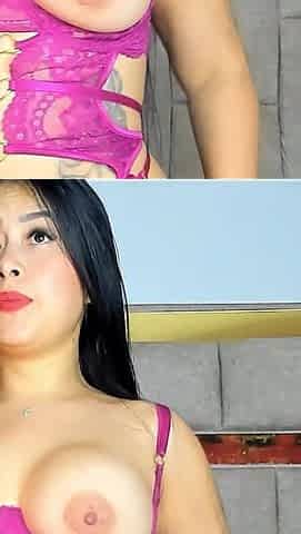 Big Natural Tits Latina Makes Her Pussy Wet