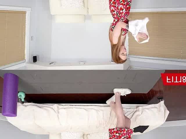 FIT18 - Madi Collins - Small 93lb Redhead Gets Creampie From Casting Agent