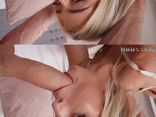 Nymphomaniac Blonde Bitch Gets Boned Doggystyle After Sucking Huge Cock With Danny D And Ella Jasmine