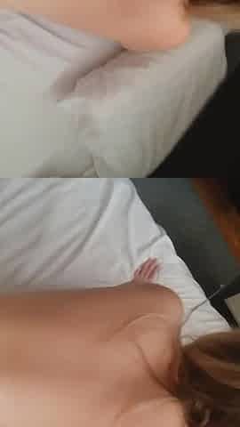 Real creampie in hot wife