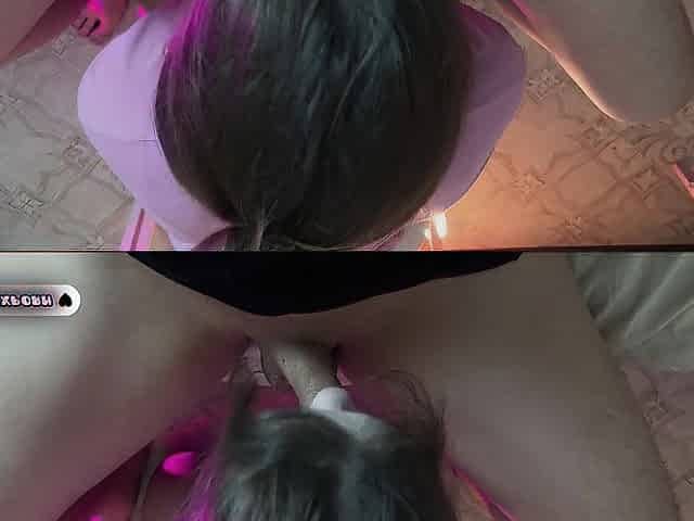 JOCK IN THE MOUTH - my pleasing girlfriend just craves to give me a worthy oral pleasure