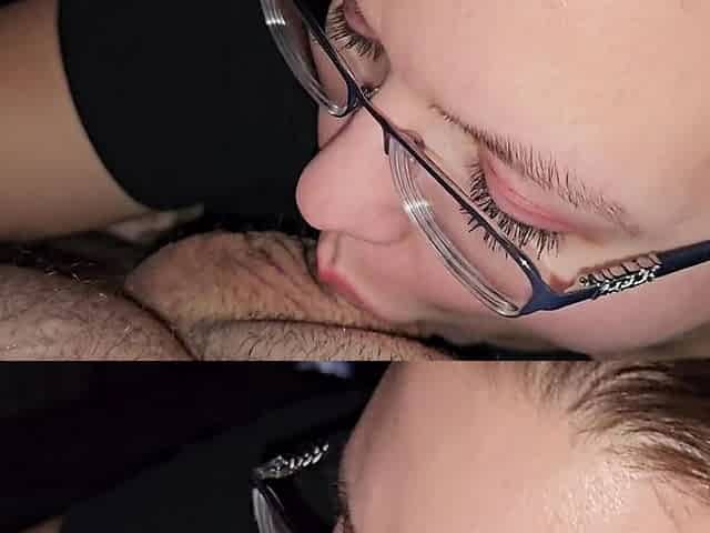 He Feed Me His Cock Hard Watch Him Grab My Hair and Fuck My Face Till He Fills My Mouth with His Thick Creamy Load