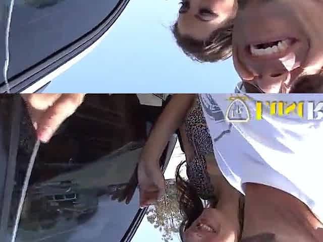 Hairless dude widens Maria's taut vagina with his shlong