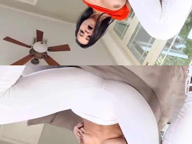 Abby Brazil And Abby Lee Brazil - Sexy White Pants