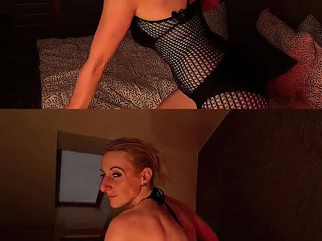 The Fishnet Costume Comes off