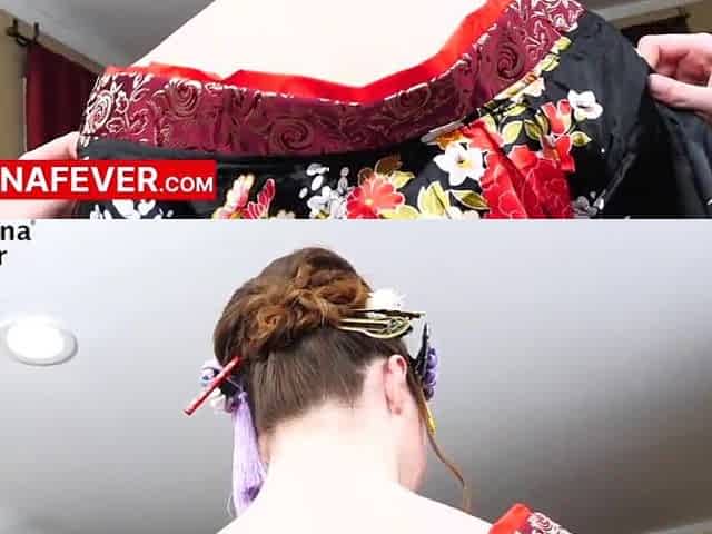 Hazel Moore Gets Double-Stuffed by 2 Thick Oriental Dicks AMWF