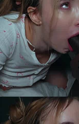 My Black Shadow Grabbed and Passionately Fucked My Hot Pussy Late at Night!