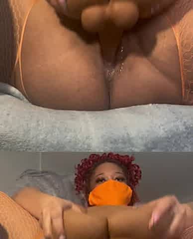 Juicy butt twat getting screwed