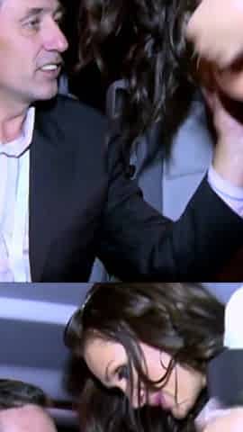 She likes blowjob in the car after a part - Cynthia Vellons,pornstar & her big cock man