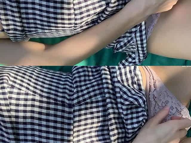 Blonde emo amateur solo masturbation