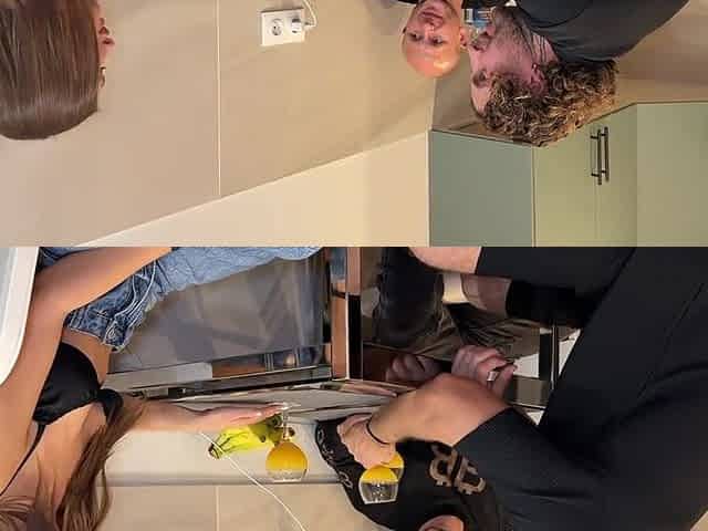 My Meeting with a Student at a Club Ended in a Sexy Mfm 3some at My Place.