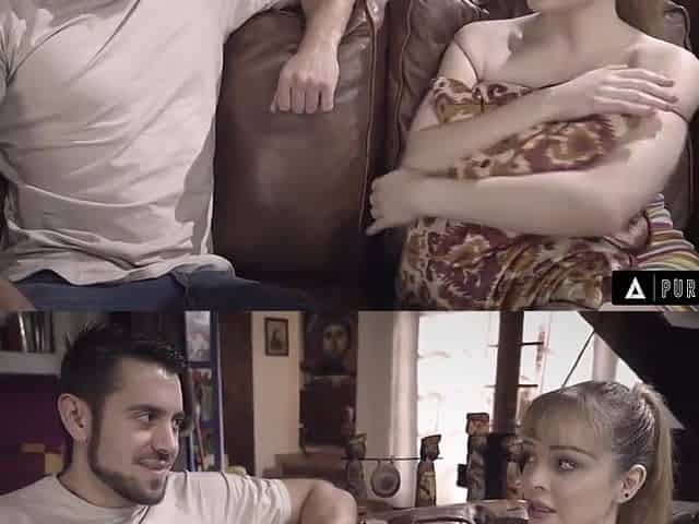 Dante Colle And Aliya Brynn - Older Guy Takes Innocent Girls Virginity With Ease