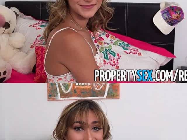 PropertySex - Crazy sexy nympho roommate nearly kicked out