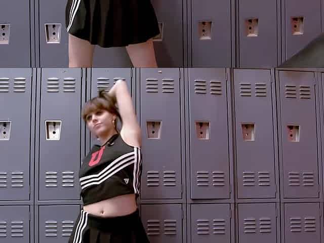 Hot Cheerleader Nella Jay Deeply Fuck by a Big Black Cock in the Locker Room