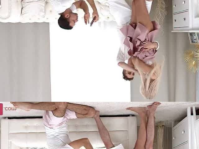 Male+Male+Female three-some double penetration