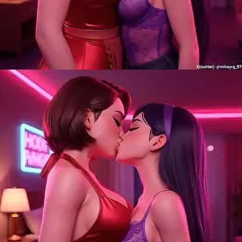 Lesbo toon dthe incredibles pixar disney