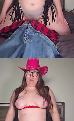 Riding a Cowboy Right: 18-minute Cowgirl Ride, Full Oil, Titjob, Deepthroat, Anal, Orgasm