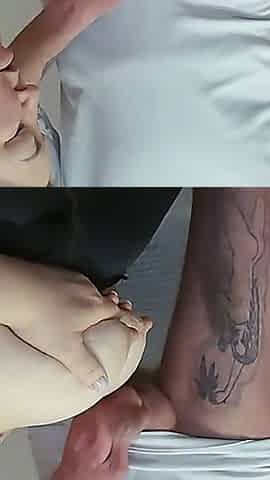 Compilation; Cum on Tits in Mouth, Ass and Throat