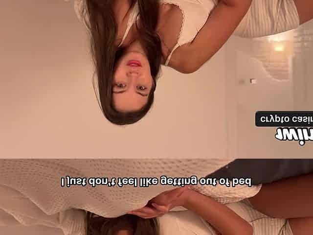 Depression Go Out when Step Sis Take Care - Give Her Constricted Cunt - Cum Inside
