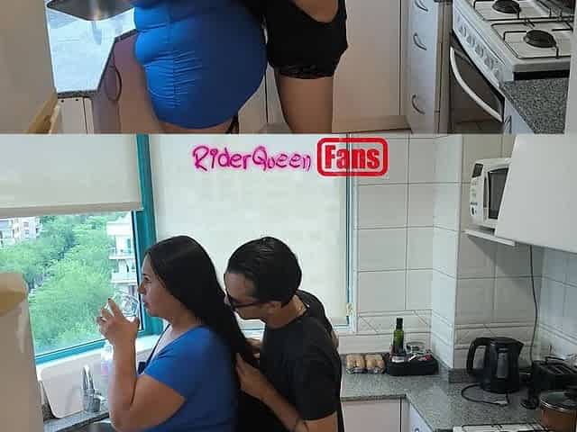 Stepmom in Kitchen - Video for Fans