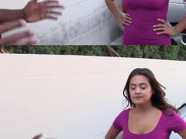 That babe would do everything to get her car fixed