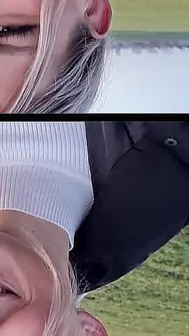 German Blonde PAWG Teen Lisa Get Risky Outdoor Fuck at First Date