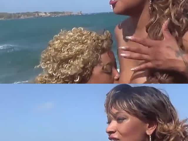 Nina Rivera And Porche Carrera - I Ate Porsha S Pussy Good On The Beach