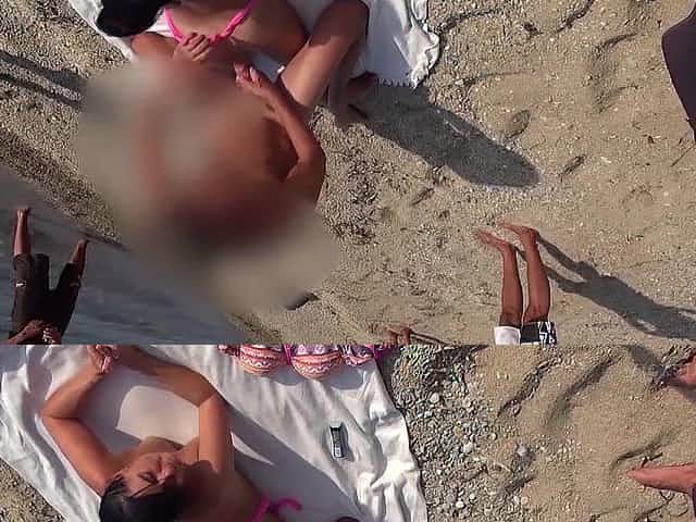 Public! Massenfick-Treff am Banana-Beach mit Abspritzgarantie