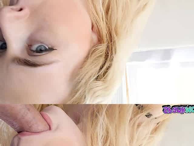nineteen YEAR OLD SHY AMATEUR BLOND RECENT YORK MODEL CINDY WHITE SLIPS UP & DOWN THE SOAKED TWAT POLE
