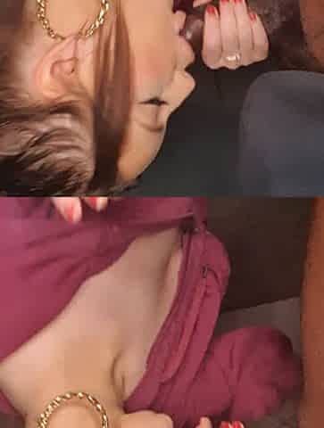 Smoking blowjob