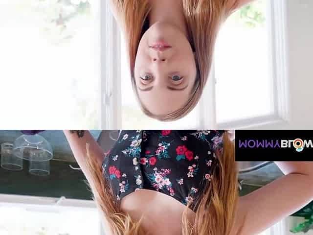 Nickey Huntsman - My Busty Stepmom Cheered Me Up With A Blowjob , Footjob & Tittyfuck