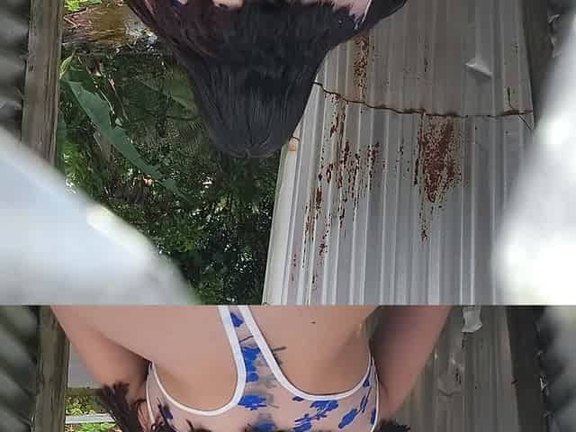Outdoor Booth Shows Sexy Girls on Beach