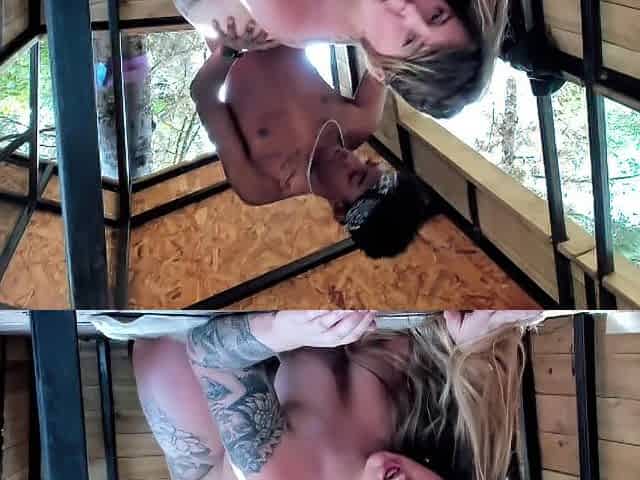 Cucked in the Treehouse by a PAWG & a BBC - Mini Cuckold feat. @elKonguito
