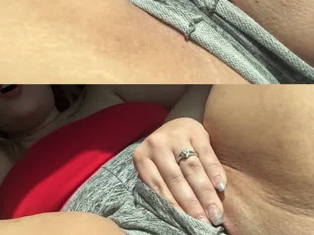 PUBLIC SQUIRTING ALL OVER DASHBOARD ON BUSY STREET