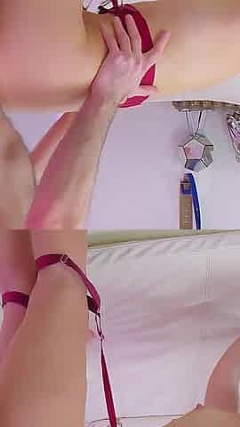 Horny Coed Alice Drake Sucks and Milks Toby Dick's Boner!