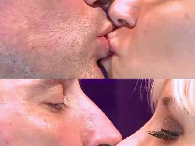 Horny blondie takes a fat cock