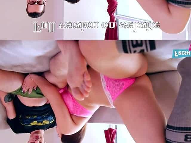 New & Virginal - A Cute Teen is Screwed HArd over Homeworks