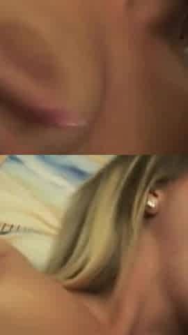 Blonde Slut Anal Fucked and Cum Swallowed