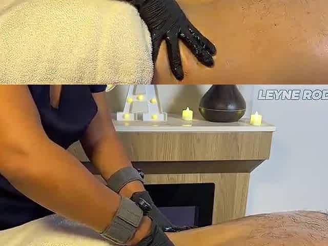 Massage with glad ending!