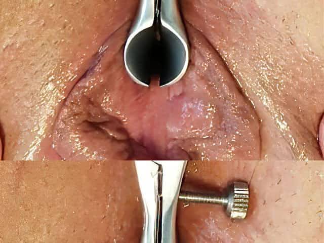 Urethra inspection on my HuCow MUHCILLA sounding